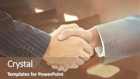  Presentation with public transportation - Slide set having public transportation mode - business people shaking hands background and a  colored foreground