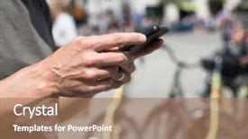  Presentation with public transportation - Audience pleasing PPT theme consisting of public transportation mode - closeup of a young caucasian backdrop and a coral colored foreground