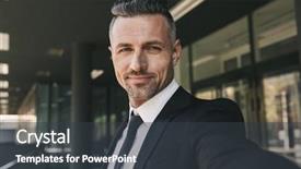  Presentation with young marines - Colorful presentation enhanced with publicity - portrait of a smiling young backdrop and a dark gray colored foreground