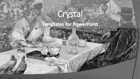  Presentation with engraving - Audience pleasing theme consisting of publishing house a f marx backdrop and a gray colored foreground