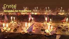  Presentation with festival food - Theme consisting of puchong-malaysia-august-27-prayer background and a tawny brown colored foreground