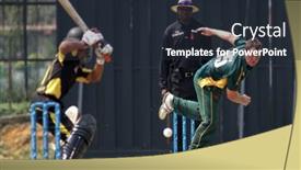  Presentation with cricket - Theme featuring puchong-malaysia-sept-24-gm background and a wine colored foreground