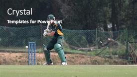  Presentation with cricket - PPT theme having puchong-malaysia-sept-24-guernsey background and a dark gray colored foreground