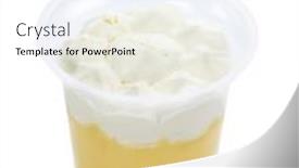  Presentation with pudding - 