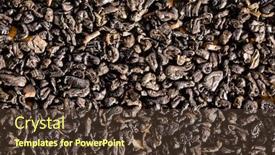  Presentation with tea - Cool new theme with puer-tea-leaf-close-up backdrop and a tawny brown colored foreground
