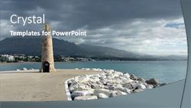  Presentation with sol - Amazing presentation having puerto-banus-near-marbella backdrop and a ocean colored foreground