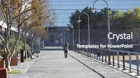  Presentation with argentina winery - Colorful PPT theme enhanced with puerto madero buenos aires argentina backdrop and a  colored foreground