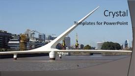  Presentation with argentina revolution - PPT layouts consisting of puerto madero buenos aires argentina background and a light blue colored foreground