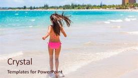  Presentation with holiday destination - Amazing slide set having famous hispanic latin america backdrop and a lemonade colored foreground