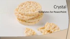  Presentation with basmati rice white rice rice - Cool new slides with puffed rice bread on white backdrop and a lemonade colored foreground