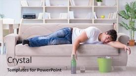  Presentation with vomiting - Amazing PPT layouts having puke - man suffering from sick stomach backdrop and a  colored foreground