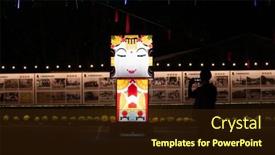  Presentation with dedication - Beautiful slide set featuring puli-township-taiwan-december-02 backdrop and a wine colored foreground