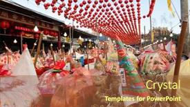  Presentation with dedication - Slides with puli-township-taiwan-december-6th background and a tawny brown colored foreground
