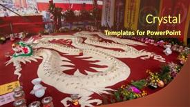  Presentation with dedication - Audience pleasing slides consisting of puli-township-taiwan-december-6th backdrop and a tawny brown colored foreground