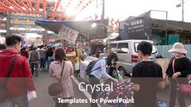  Presentation with dedication - Theme featuring puli-township-taiwan-december-6th background and a gray colored foreground