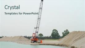  Presentation with underwater - Cool new slide deck with pull gravel out of underwater backdrop and a sky blue colored foreground