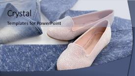  Presentation with blue pink - Audience pleasing PPT theme consisting of tapered - blue jeans and pullover backdrop and a light blue colored foreground