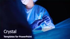  Presentation with doctor stetoscope and dark - PPT layouts featuring pulmonary disease - doctor performing surgery background and a wine colored foreground