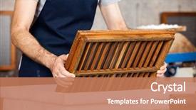  Presentation with pulp paper - Audience pleasing PPT layouts consisting of pulp and water at paper backdrop and a coral colored foreground