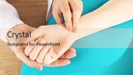  Presentation with pulse - Amazing PPT theme having  backdrop and a  colored foreground