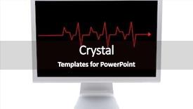  Presentation with monitor computer - Beautiful presentation featuring computer monitor with a red backdrop and a black colored foreground