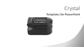  Presentation with pulse - Amazing presentation having pulse-oximeter-isolated-on-white backdrop and a white colored foreground