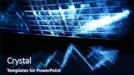  Presentation with pulse - Theme consisting of pulse rate - abstract background background and a navy blue colored foreground