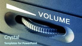  Presentation with pump - Cool new presentation theme with pump up the volume macro backdrop and a  colored foreground