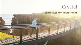  Presentation with beautiful landscapes - PPT layouts having punakaki-pancake-rocks-in-paparoa background and a cream colored foreground