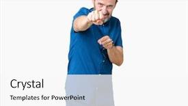  Presentation with elegant - Cool new theme with punch - handsome middle age elegant senior backdrop and a white colored foreground