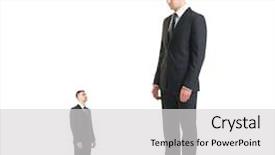  Presentation with black corporate women - Amazing presentation theme having punishment - boss punishing worker over black backdrop and a light gray colored foreground