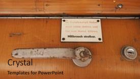  Presentation with abuse - Theme having punishment - im glahrenfall hebel nach unten background and a red colored foreground