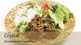  Presentation with indian - Slide deck enhanced with punjabi - north indian or pakistani style background and a gold colored foreground