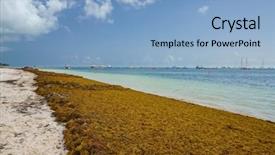  Presentation with dominican republic - PPT layouts enhanced with punta cana dominican republic - june background and a light blue colored foreground