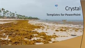  Presentation with republic dominican - Beautiful PPT layouts featuring punta cana dominican republic - june backdrop and a lemonade colored foreground