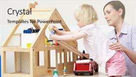  Presentation with pupil - Colorful PPT layouts enhanced with beautiful cake brownish color berries backdrop and a violet colored foreground