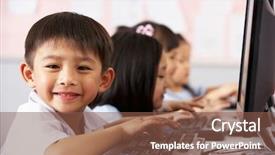  Presentation with computer lab science classroom - Amazing presentation having pupil using keyboard during computer backdrop and a tawny brown colored foreground