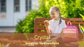  Presentation with lunch box - PPT layouts featuring pupil-with-lunch-box background and a red colored foreground