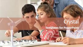  Presentation with alternative energy - Amazing presentation design having elementary school pupils learning backdrop and a coral colored foreground