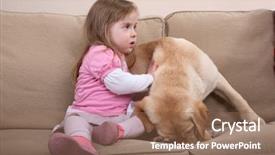  Presentation with down syndrome special education - Presentation having puppy a form of therapy background and a violet colored foreground