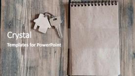  Presentation with real estate purchase - Slide deck featuring purchase ownership and goals background and a gray colored foreground