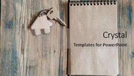  Presentation with real estate purchase - Colorful theme enhanced with purchase ownership and goals backdrop and a light gray colored foreground