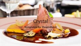  Presentation with dragonfly orange - Audience pleasing PPT layouts consisting of puree slow-cooked duck heart backdrop and a coral colored foreground