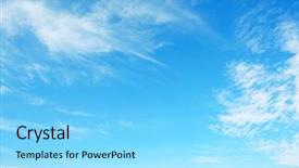  Presentation with plain clear navy blue blue and white cloudy - Slide deck enhanced with purity - blue sky and white fluffy background and a arctic colored foreground