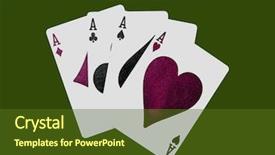  Presentation with aces foster care - Presentation having purpel - four aces hi rez background and a  colored foreground