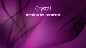  Presentation with abstract purple curved - Cool new PPT theme with purple background with dark curves backdrop and a violet colored foreground