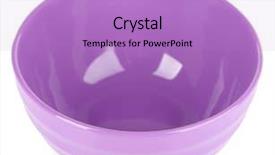  Presentation with purple awards - Colorful PPT layouts enhanced with purple bowl isolated on white backdrop and a  colored foreground