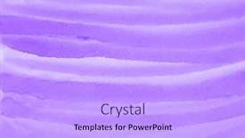  Presentation with watercolor color - Slides having purple-color-watercolor-painting-brush and a light blue colored foreground