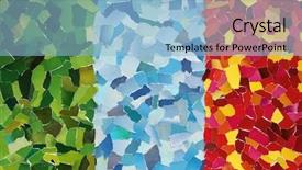  Presentation with green paper texture - Cool new presentation with purple edge - green and blue and red backdrop and a light blue colored foreground