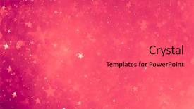  Presentation with purple stars - Colorful slides enhanced with purple glowing stars background backdrop and a coral colored foreground